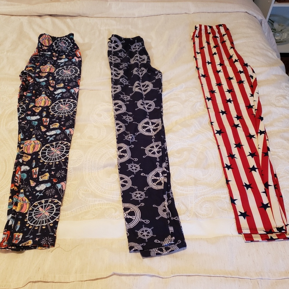 3 pairs of legging